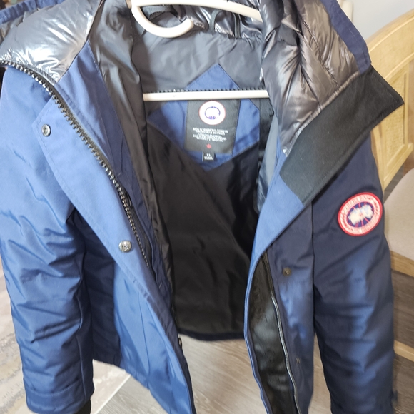 Women's Blue Winter Parka Jacket